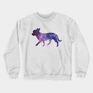 galaxy chihuahua Crewneck Sweatshirt